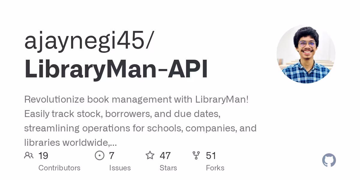 Diagram illustrating LibraryMan-API
